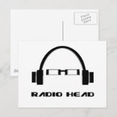 Carte Postale Chef radio (Devant / Derrière)