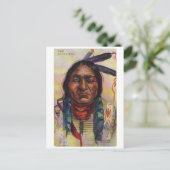 Carte Postale Chef Sitting Bull (Debout devant)