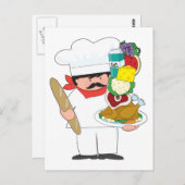 Carte Postale Chef Stack (Devant / Derrière)
