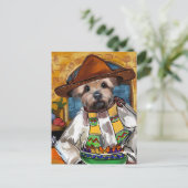 Carte Postale Chef Yorkie (Debout devant)