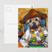 Carte Postale Chef Yorkie (Devant / Derrière)