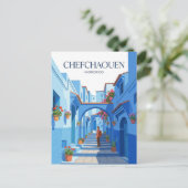 Carte Postale Chefchaouen Maroc (Debout devant)