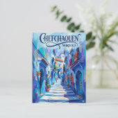 Carte Postale Chefchaouen Maroc (Debout devant)