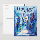 Carte Postale Chefchaouen Maroc (Devant / Derrière)