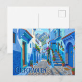 Carte Postale Chefchaouen Maroc (Devant / Derrière)