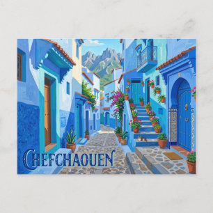Carte Postale Chefchaouen Maroc