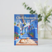 Carte Postale Chefchaouen, Maroc Maroc (Debout devant)