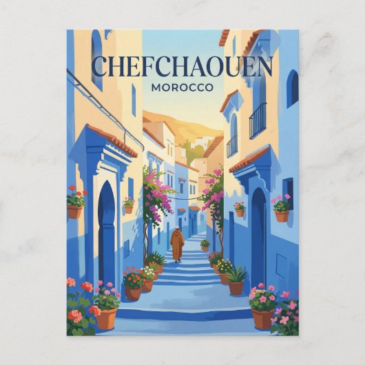 Carte Postale Chefchaouen, Maroc Maroc (Devant)