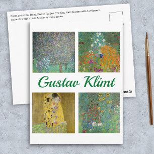 Carte Postale Chefs-d'œuvre de Gustav Klimt