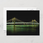 Carte Postale Chelsea Bridge, Londres, Angleterre (Devant / Derrière)