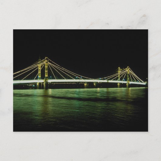 Carte Postale Chelsea Bridge, Londres, Angleterre (Devant)