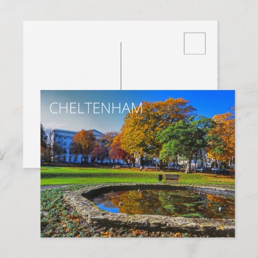 Carte Postale Cheltenham (Devant / Derrière)