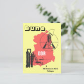 Carte Postale Chemiereklamedesign DDR (Debout devant)