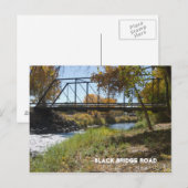 Carte Postale Chemin Black Bridge, Paonia, CO (Devant / Derrière)
