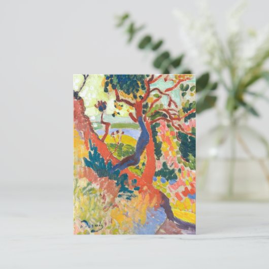 Carte Postale Chemin d'accès coulé, L'Estaque | Andre Derain | (Debout devant)