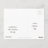 Carte Postale Chemin dans la nature arbres verts Citation de pho (Dos)