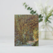 Carte Postale Chemin dans les Bois par Vincent van Gogh (Debout devant)