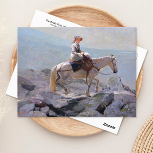 Carte Postale Chemin de Bride Montagnes blanches Winslow Homer