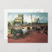 Carte Postale Chemin de fer (Devant / Derrière)