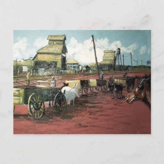 Carte Postale Chemin de fer (Devant)