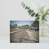 Carte Postale Chemin de fer Bay St Louis (Debout devant)