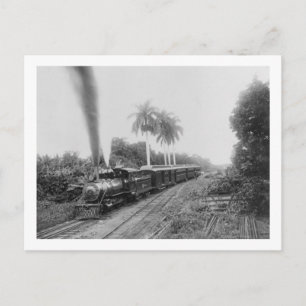 Carte Postale Chemin de fer central panaméricain au Guatemala