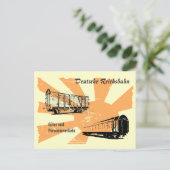 Carte Postale Chemin de fer DDR (Debout devant)