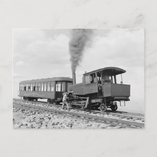 Carte Postale Chemin de fer de Pikes Peak, 1900