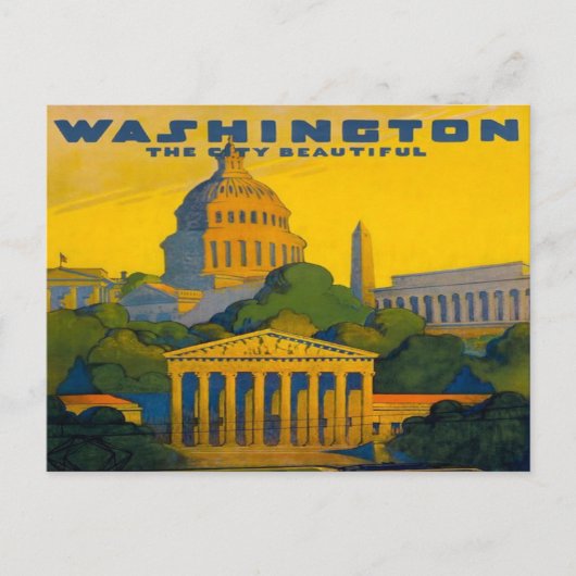 Carte Postale chemin de fer de washington D.C. Pennsylvania (Devant)