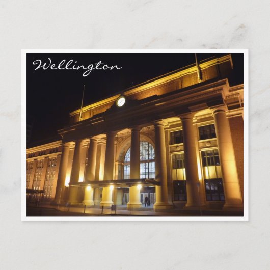 Carte Postale chemin de fer de wellington (Devant)