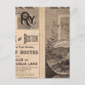 Carte Postale Chemin de fer d'Erie (Devant)