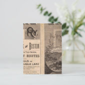 Carte Postale Chemin de fer d'Erie (Debout devant)