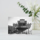 Carte Postale Chemin de fer élevé, Philadelphie, PA, 1910 (Debout devant)