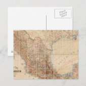 Carte Postale Chemin de fer mexicain (Devant / Derrière)