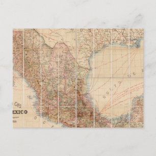Carte Postale Chemin de fer mexicain