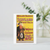 Carte Postale Chemin de fer Midland vers l'Écosse (Debout devant)