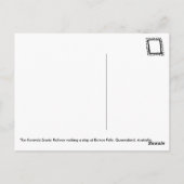 Carte Postale Chemin de fer pittoresque, Kuranda (Dos)