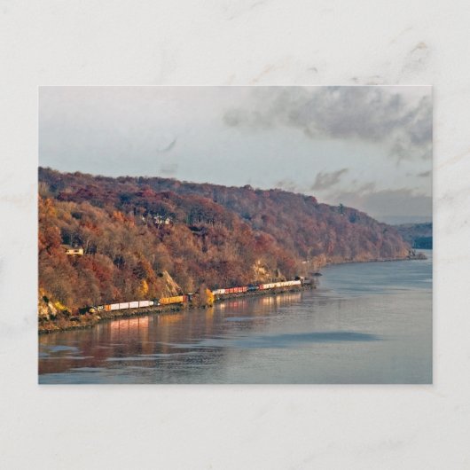 Carte Postale Chemin de fer Snake (Devant)