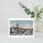 Carte Postale Chemin de fer Union Depot côté nord (Debout devant)