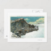 Carte Postale Chemin de la rivière Fall Ridge Museum Bldg (Devant / Derrière)