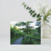 Carte Postale Chemin de marche vers la maison de bord (Debout devant)