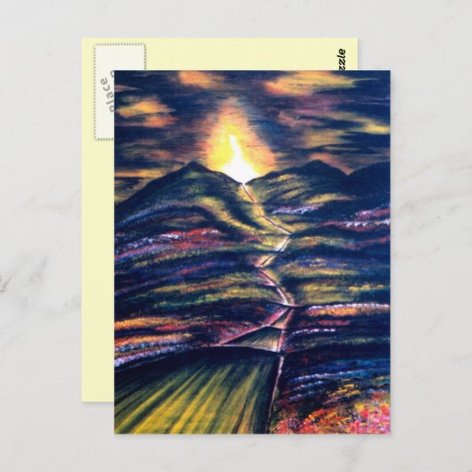 Carte Postale Chemin de vie (Devant / Derrière)