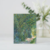 Carte Postale Chemin de Woods Vincent van Gogh (Debout devant)