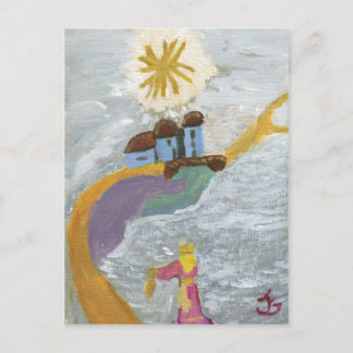 Carte Postale Chemin d'or