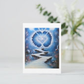 Carte Postale Chemin du coeur (Debout devant)