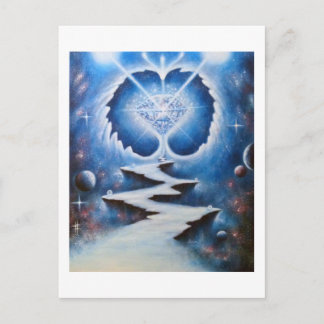 Carte Postale Chemin du coeur