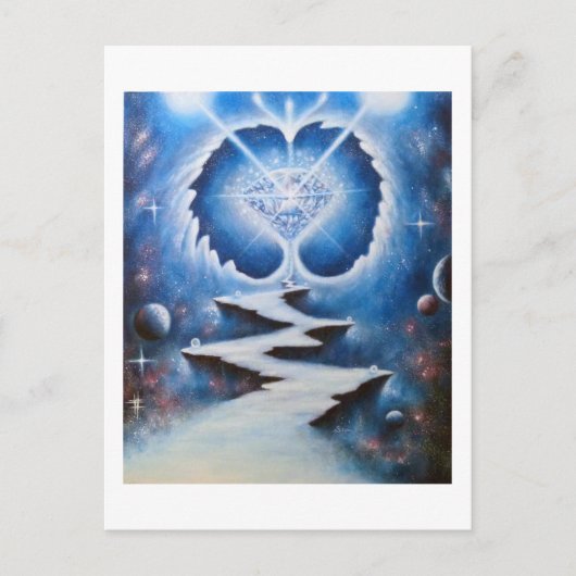 Carte Postale Chemin du coeur (Devant)