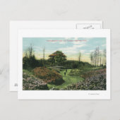 Carte Postale Chemin et pavillon Rhododendron de Highland Park (Devant / Derrière)
