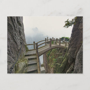 Carte Postale Chemin et petit pont, Montagne Jaune, 2