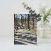 Carte postale Chemin et Pont de marche (Debout devant)